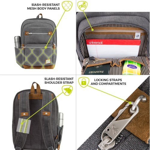 Travelon mugursoma „anti theft"