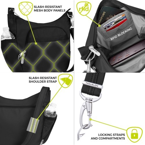 Travelon Shoulder Bag 'Anti Theft'