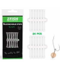 ZFISH silikona boilu stoperi 16mm