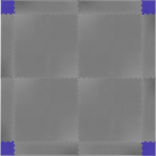 Puzzle Floor Mat inSPORTline Simple Dark Gray