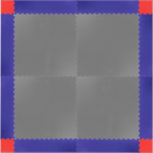 Puzzle Floor Mat inSPORTline Simple Dark Gray