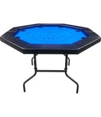Buffalo Octagon poker table blue