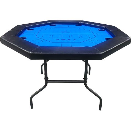 Pokera galds Buffalo Octagon, zils