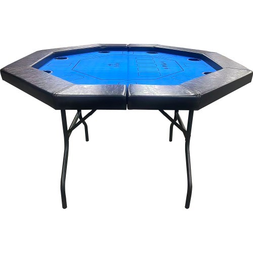 Pokera galds Buffalo Octagon, zils