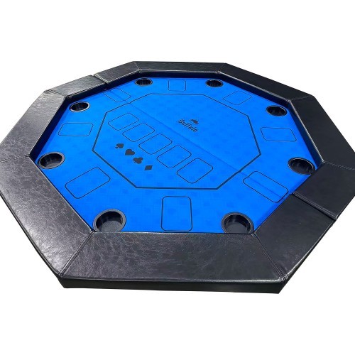 Pokera galds Buffalo Octagon, zils