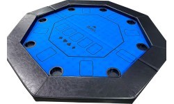 Pokera galds Buffalo Octagon, zils