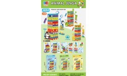 Jenga MINI Edition Penguin Arcade Game