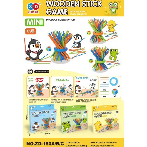 Galda spēle MINI Sticks Arcade Duckie Edition