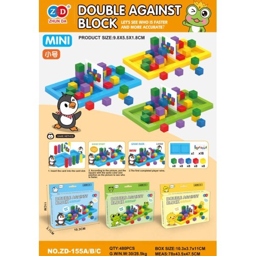 MINI Shapes + Cards Arcade Game Penguin Edition
