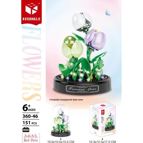 Конструктор Blossom с абажуром, 151 деталь