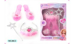 Stilēšanas komplekts princeses kurpēm un kaklarotai