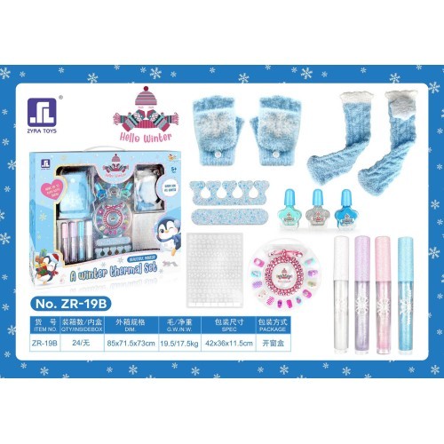 Winter Set with Socks + Cosmetics