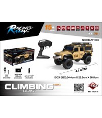 Tālvadības apvidus mašīna Climbing Beast 4x4 1:10, smilškrāsas