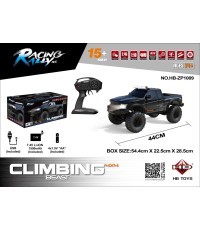 R/V apvidus automašīna CLIMBING BEAST 4x4 1:10 melna