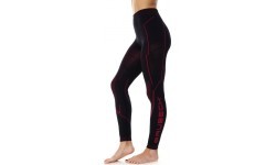 Brubeck Cooler LE12470 sieviešu termo motociklistu bikses - Black/Amaranth