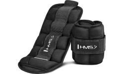 Regulējami potīšu un plaukstu locītavu atsvari ONK HMS - 1,5 kg - ONK ADJUSTABLE ANKLE AND WRIST WEIGHTS HMS