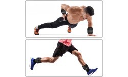 Regulējami potīšu un plaukstu locītavu atsvari ONK HMS - 1,5 kg - ONK ADJUSTABLE ANKLE AND WRIST WEIGHTS HMS