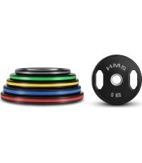 Обрезиненные олимпийские диски TOG HMS - 2 x 5 кг - TOG RUBBERIZING OLYMPIC PLATES HMS