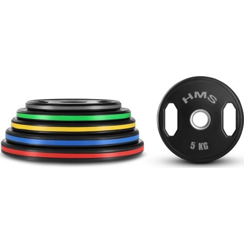 Обрезиненные олимпийские диски TOG HMS - 2 x 5 кг - TOG RUBBERIZING OLYMPIC PLATES HMS