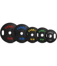 Обрезиненные олимпийские диски TOG HMS - 2x10кг - TOG RUBBERIZING OLYMPIC PLATES HMS