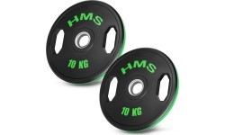 Обрезиненные олимпийские диски TOG HMS - 2x10кг - TOG RUBBERIZING OLYMPIC PLATES HMS