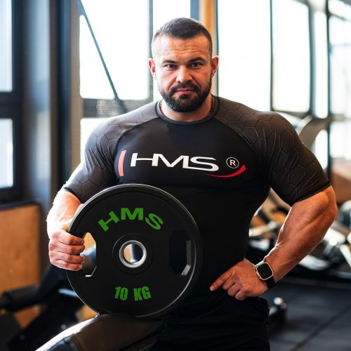 Gumijoti olimpiskie svaru diski TOG HMS - 2x10kg - TOG RUBBERIZING OLYMPIC PLATES HMS