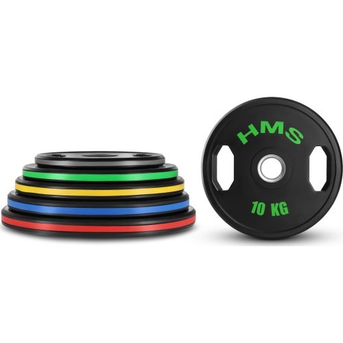 Обрезиненные олимпийские диски TOG HMS - 2x10кг - TOG RUBBERIZING OLYMPIC PLATES HMS