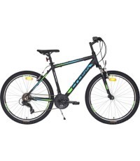 Velosipēds CROSS Romero 26" 21 ātr., rāmja izmērs 17" (44 cm), melns