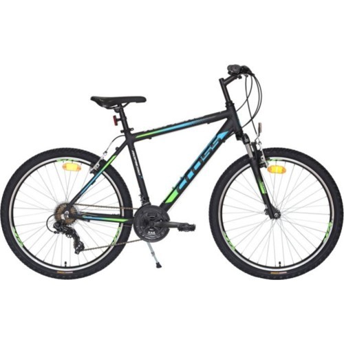 Велосипед CROSS Romero 26" 21 скор., размер рамы 17" (44 см), чёрный