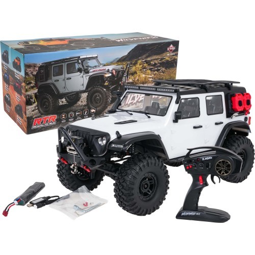Radiovadāma automašīna WILDERNESS RTR 1:10 balta