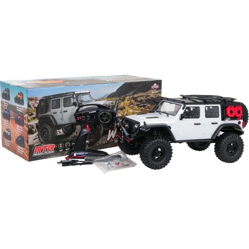 Radiovadāma automašīna WILDERNESS RTR 1:10 balta