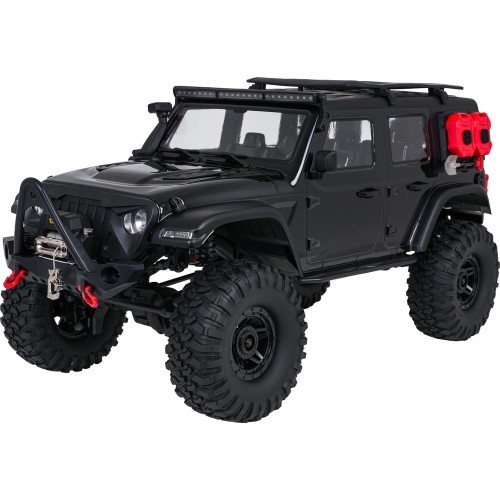 Tālvadības automašīna Wilderness RTR 1:10, melna