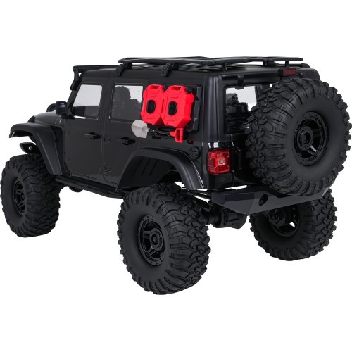 Tālvadības automašīna Wilderness RTR 1:10, melna