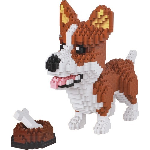 Welsh Corgi 1200 piece building set