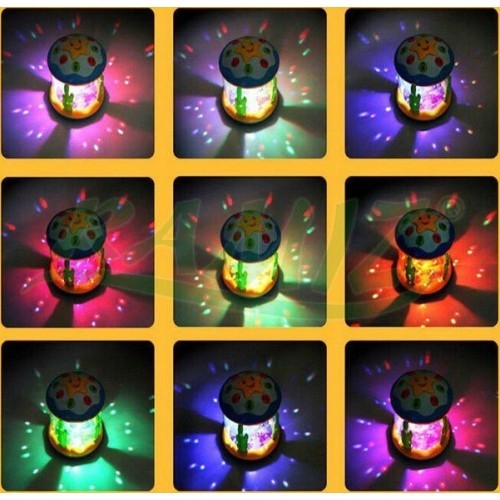 Mūzikas lampa-projektors 3 in 1