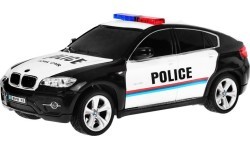 Радиоуправляемый полицейский автомобиль BMW X6 чёрный 1:24