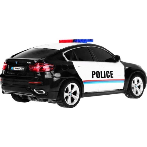 Радиоуправляемый полицейский автомобиль BMW X6 чёрный 1:24