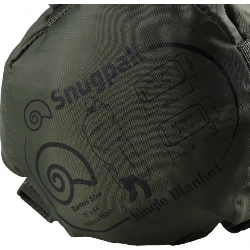 Утеплённое одеяло Snugpak Jungle Blanket, оливковое