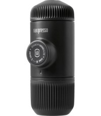 Wacaco Nanopresso ceļojumu kafijas aparāts, melns