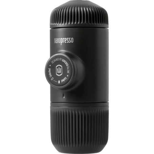 Wacaco Nanopresso ceļojumu kafijas aparāts, melns