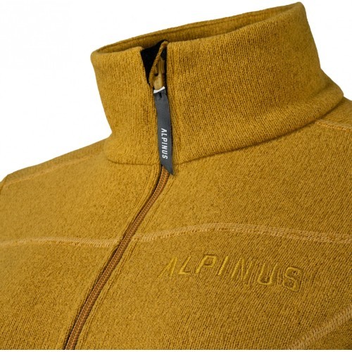 Женская флисовая толстовка Alpinus Elvenes, жёлтая