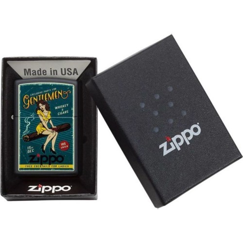 Zippo cigāru un meitenes šķiltavas
