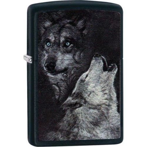 Zippo šķiltavas „Pair of Wolves“