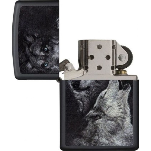 Zippo šķiltavas „Pair of Wolves“