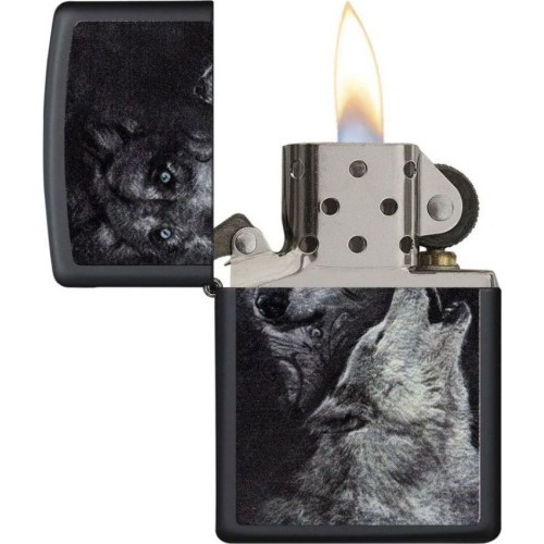 Zippo Pair of Wolves Lighter