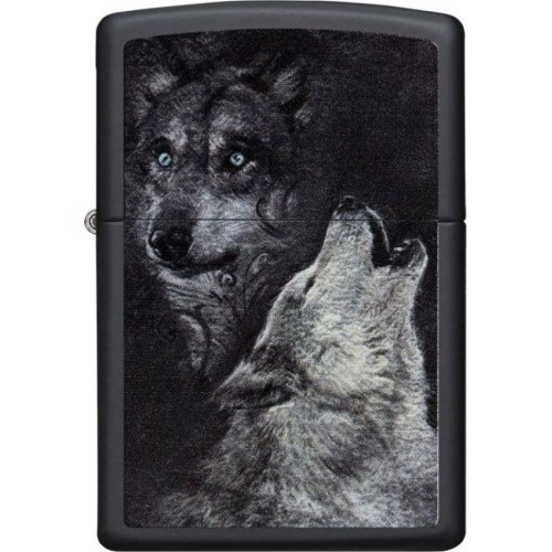 Zippo šķiltavas „Pair of Wolves“