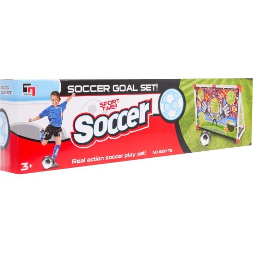 MEGA futbola vārti ar paklāju