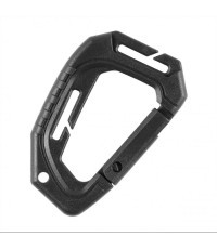 M-Tac Tactical plastic carabiner black.