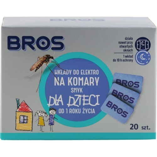 Bros kārtridži elektriskajai ierīcei bērniem, 20 gab.