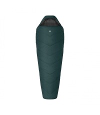 Спальный мешок Alpinus Fiber Pro 800, правый, зелёный